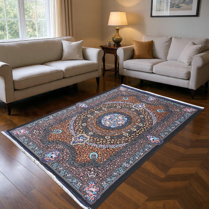 Supreme Fine Persian Silk Rug 4X6 Ft