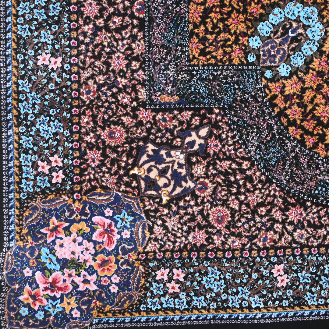 Supreme Fine Persian Silk Rug 4X6 Ft