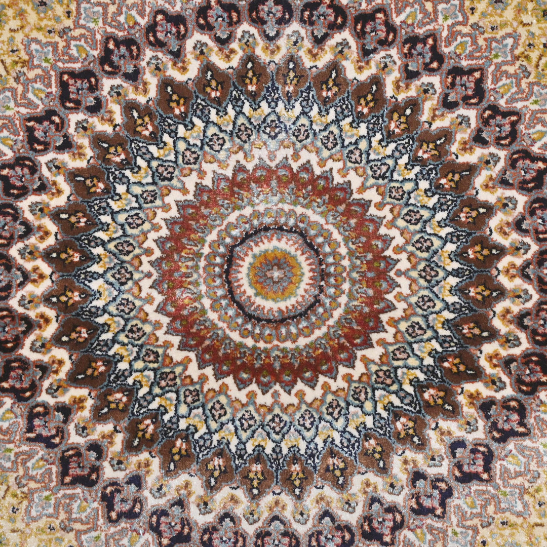 Supreme Fine Persian Silk Rug 4X6 Ft