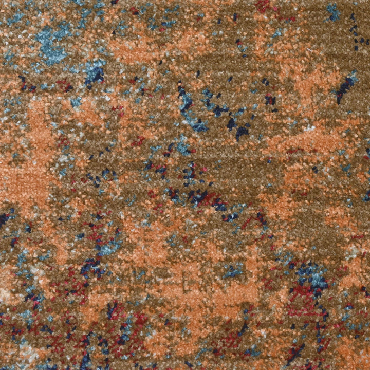 Erosion Multicolor Turkish Rug 8X11 Ft