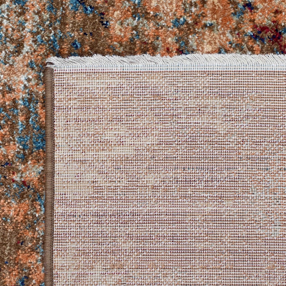 Erosion Multicolor Turkish Rug 8X11 Ft