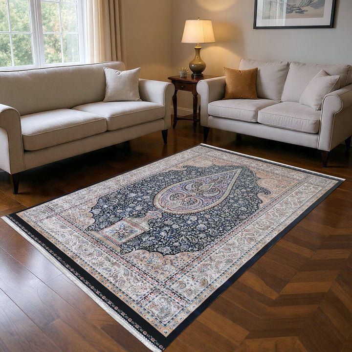 Supreme Fine Persian Silk Rug 5X7 Ft