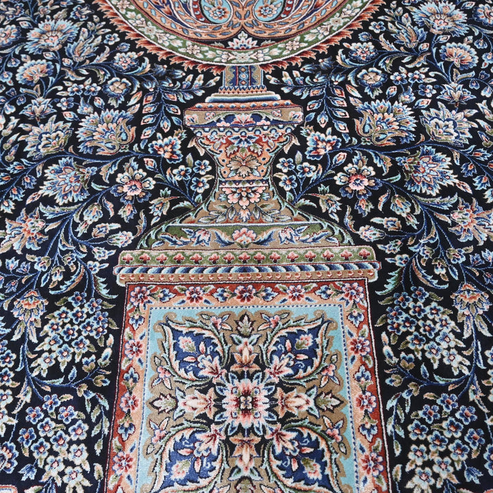 Supreme Fine Persian Silk Rug 5X7 Ft