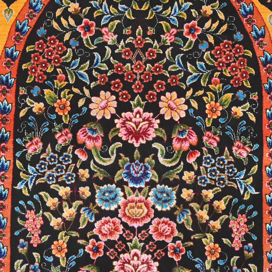 Supreme Fine Persian Silk Rug 3X5 Ft