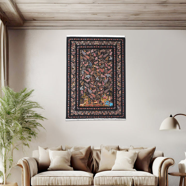 Supreme Fine Persian Silk Rug 3X5 Ft