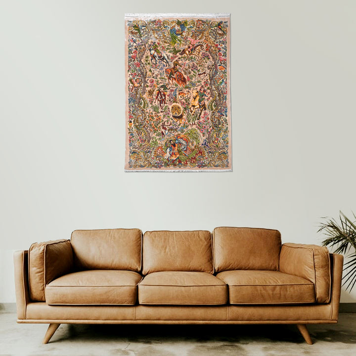 Supreme Fine Persian Silk Rug 3X5 Ft