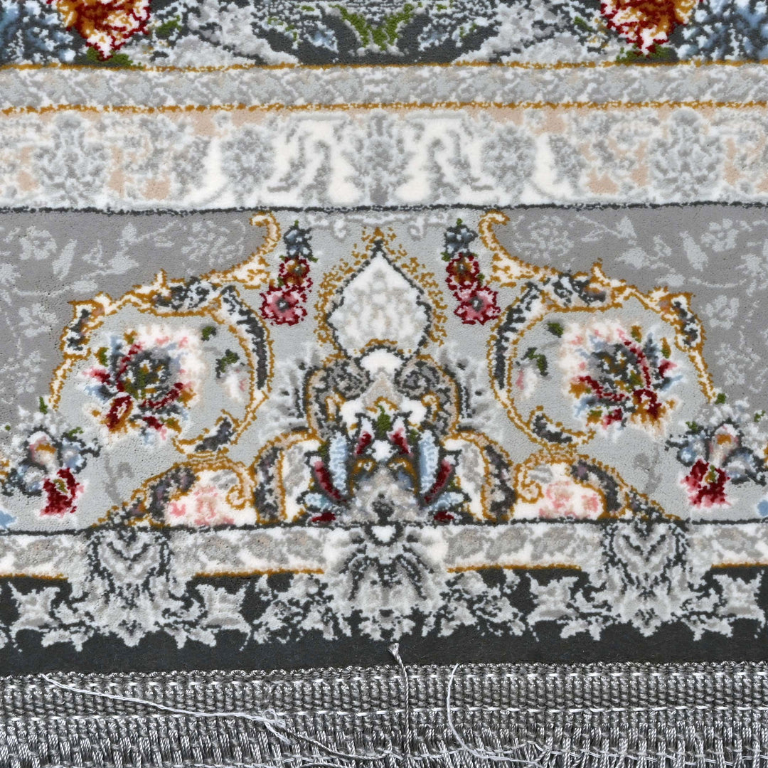 Charcoal Grey Persian Runner Rug 3x10 FT