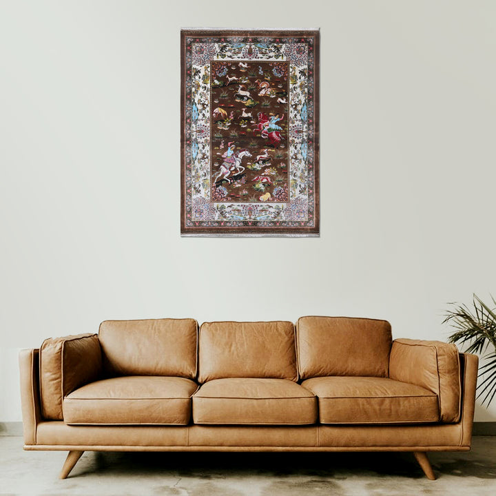 Supreme Fine Persian Silk Rug 3X5 Ft
