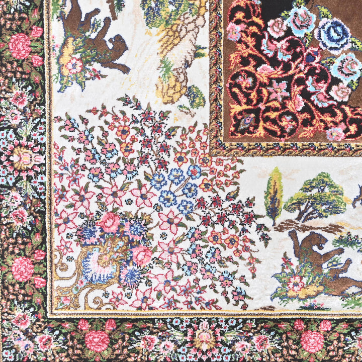 Supreme Fine Persian Silk Rug 3X5 Ft