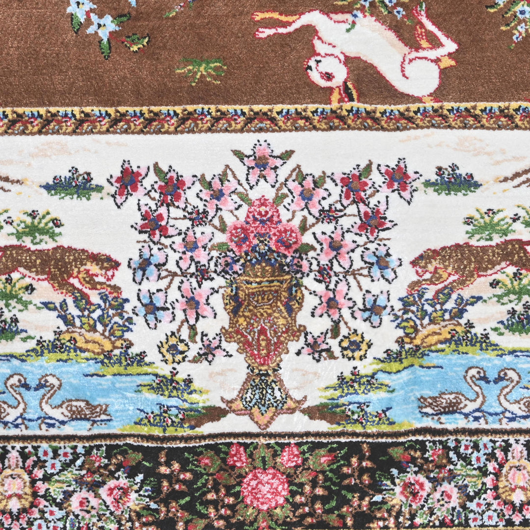 Supreme Fine Persian Silk Rug 3X5 Ft