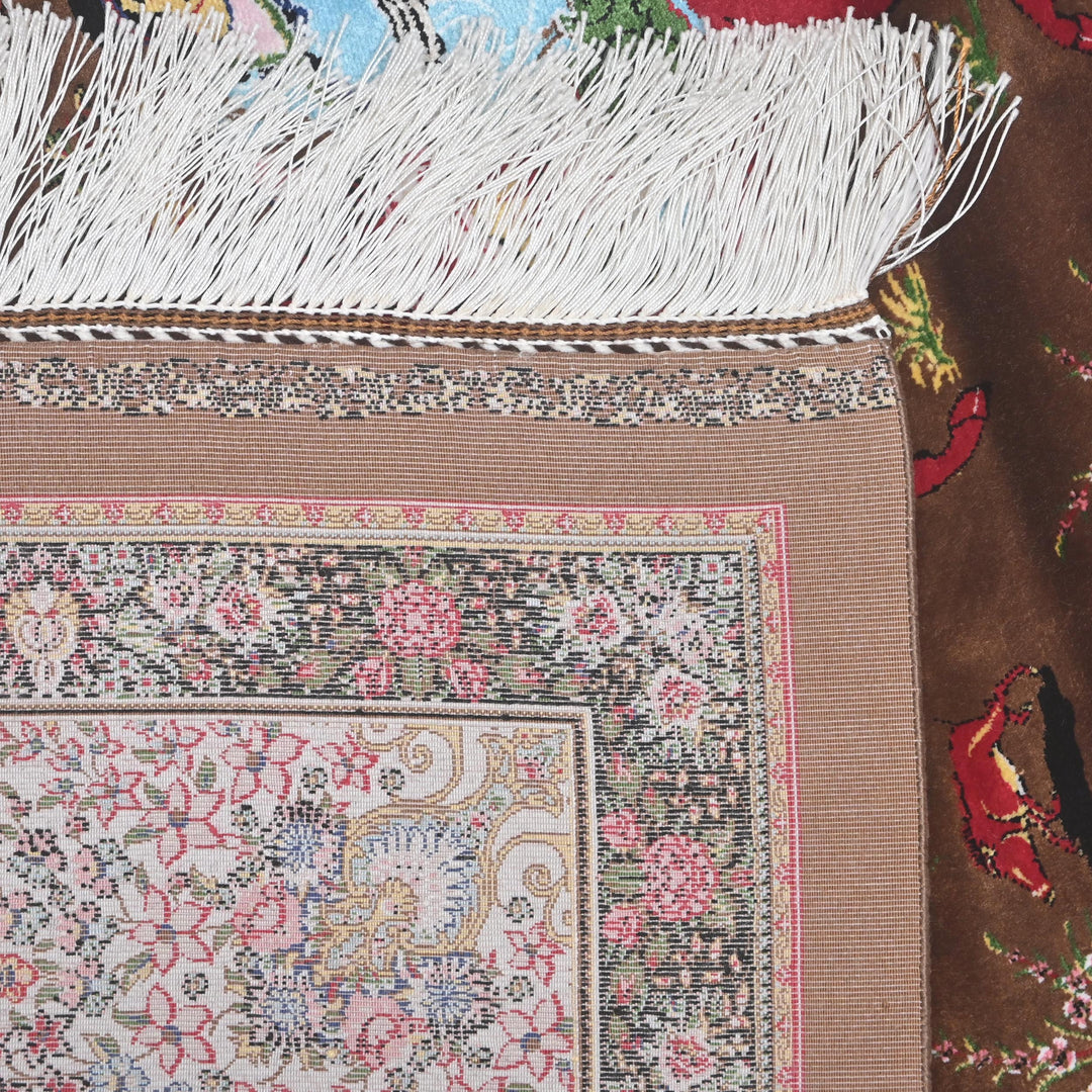 Supreme Fine Persian Silk Rug 3X5 Ft