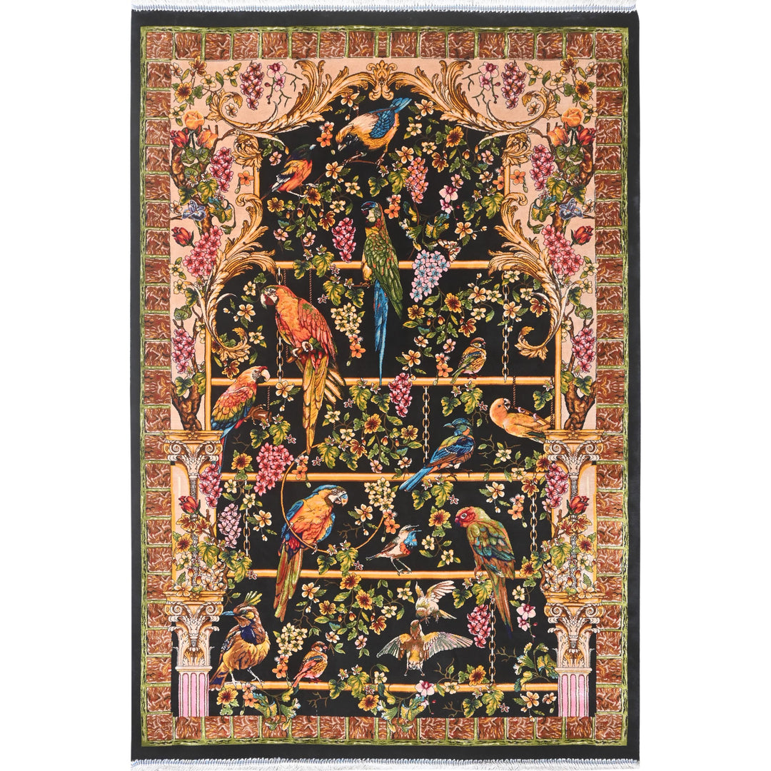 Supreme Fine Persian Silk Rug 3X5 Ft