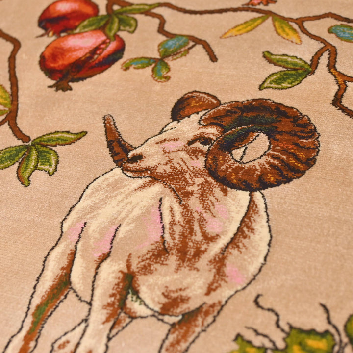 Supreme Fine Persian Silk Rug 4X6 Ft