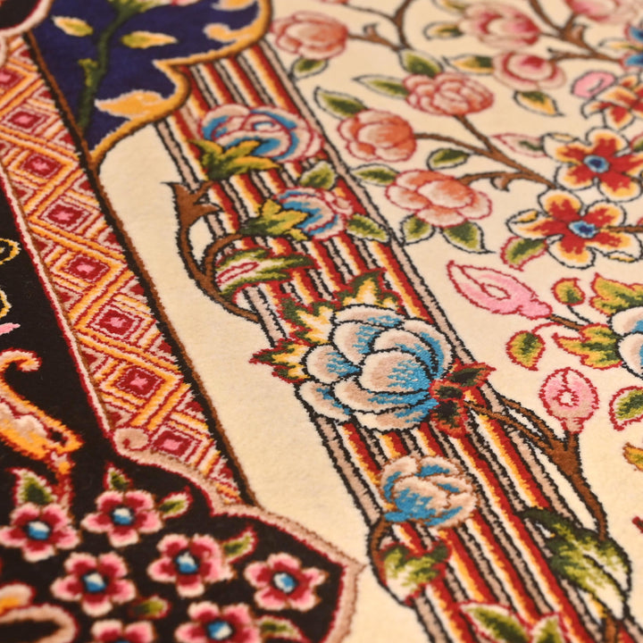 Supreme Fine Persian Silk Rug 3X5 Ft