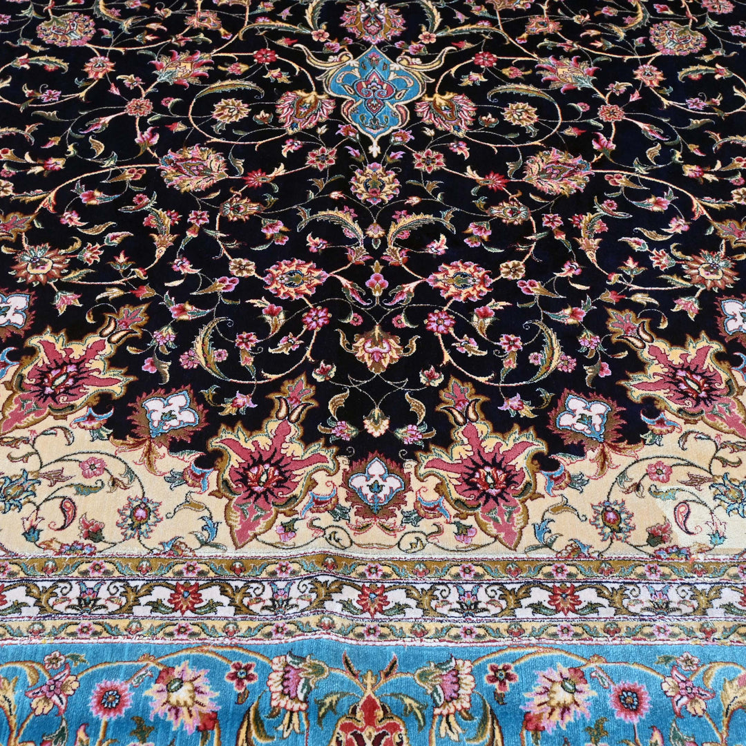 Supreme Fine Persian Silk Rug 5X8 Ft