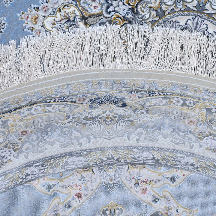Blue Persian Oval Rug 3x5 Ft
