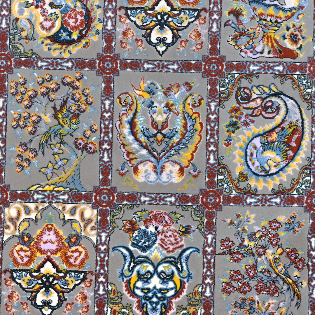 Multi Persian Oval Rug 3x5 Ft