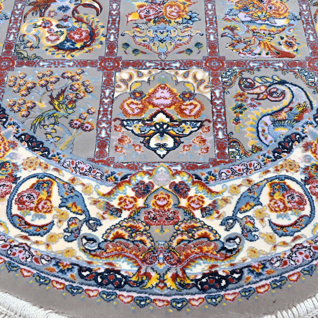 Multi Persian Oval Rug 3x5 Ft