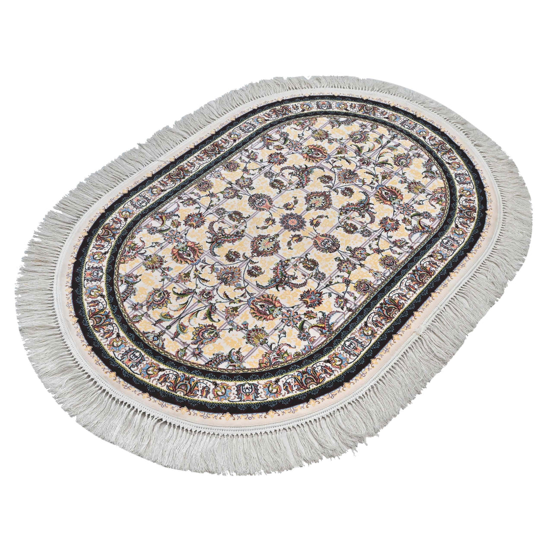 Multi Persian Oval Rug 3x5 Ft