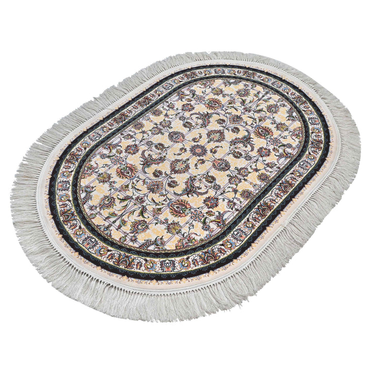 Multi Persian Oval Rug 3x5 Ft