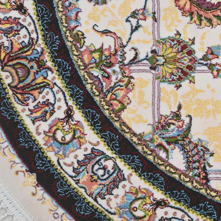 Multi Persian Oval Rug 3x5 Ft