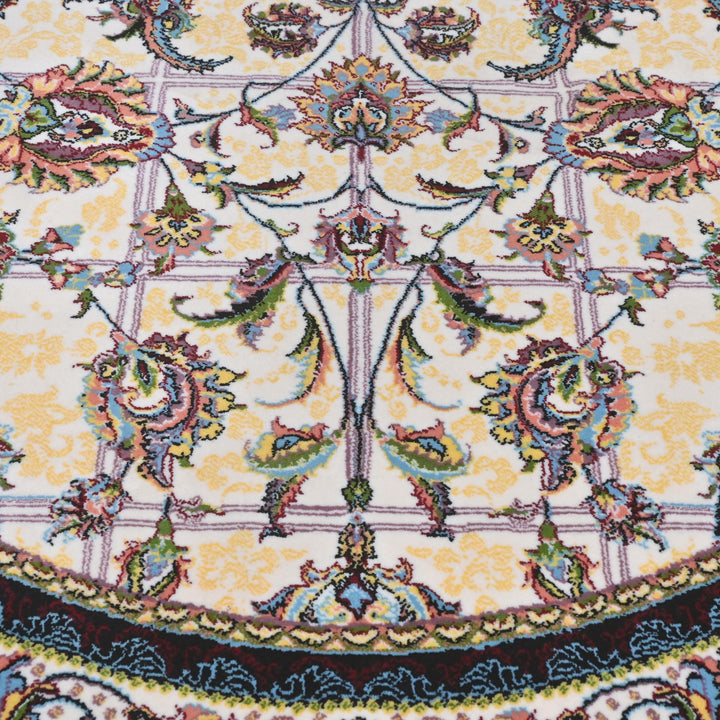 Multi Persian Oval Rug 3x5 Ft