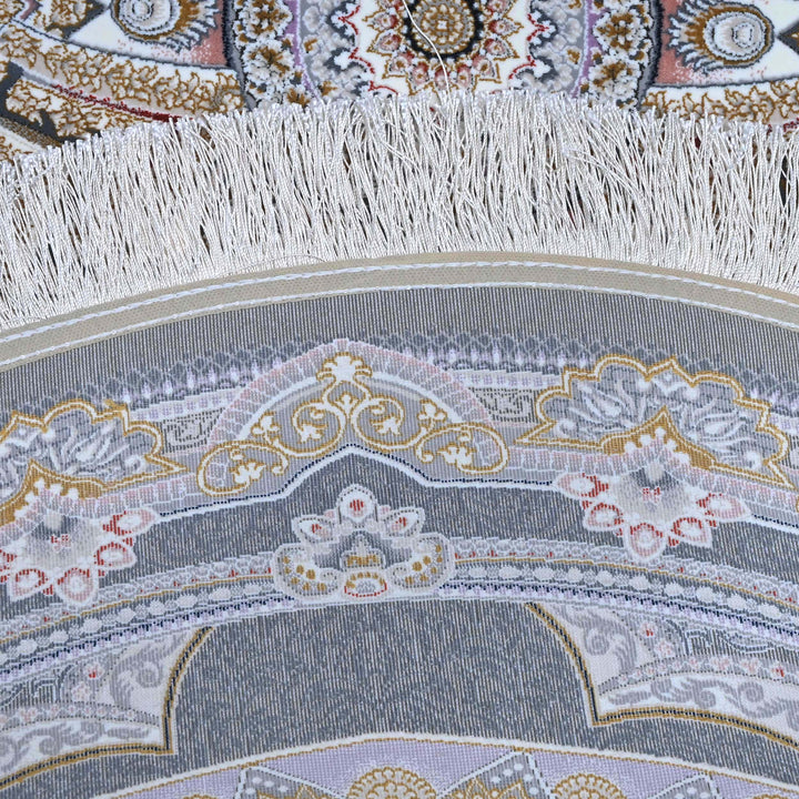 Charcoal Grey  Persian Oval Rug 3x5 Ft