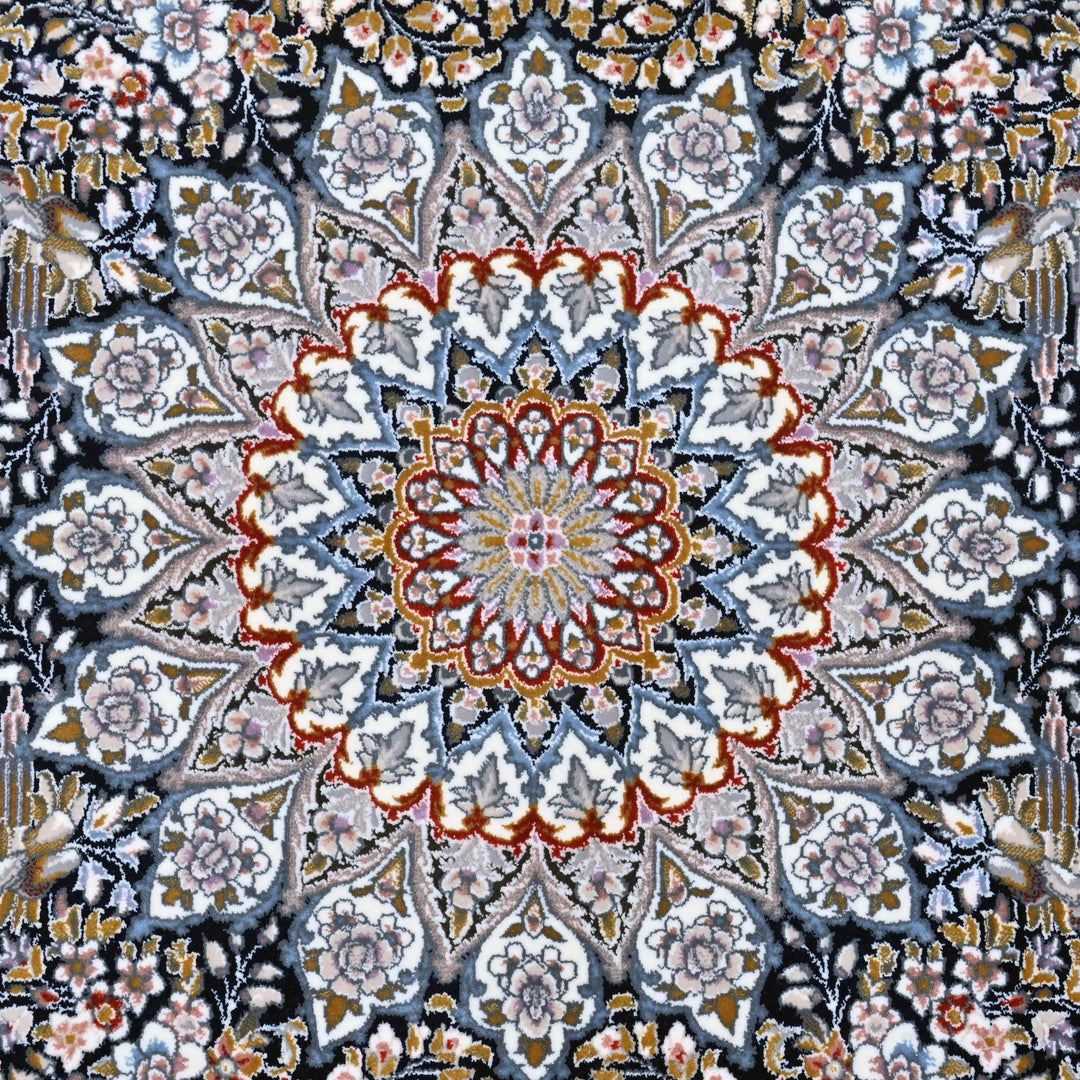 Rust & Grey Persian Rug 7x10 FT