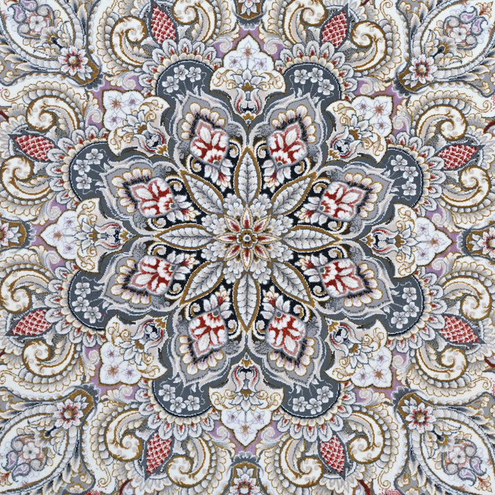 Rust & Grey Persian Rug 7x10 FT