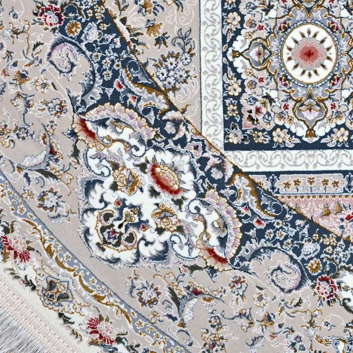 Multi Persian Oval Rug 5X8 FT