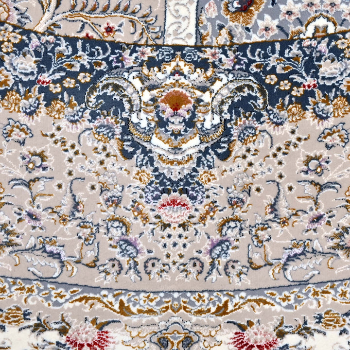 Multi Persian Oval Rug 5X8 FT