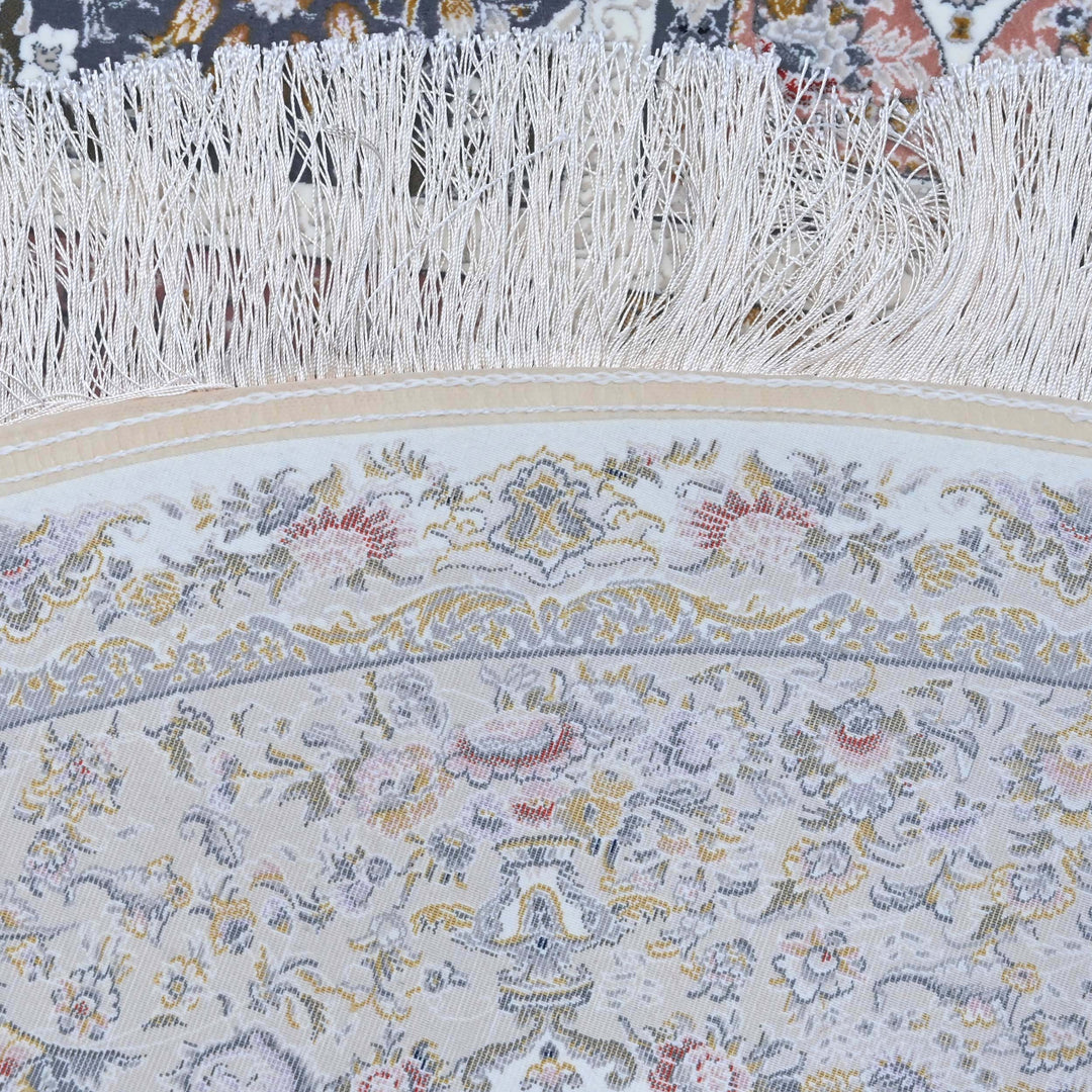 Multi Persian Oval Rug 5X8 FT