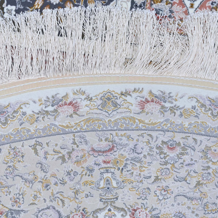 Multi Persian Oval Rug 5X8 FT