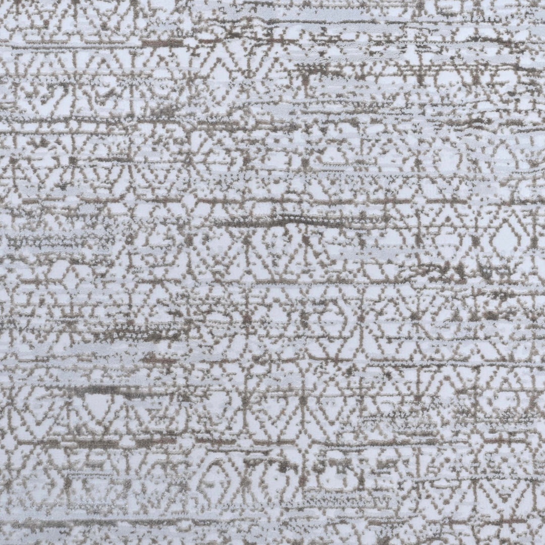 Silver Grey Turkish Rug 5X8 FT