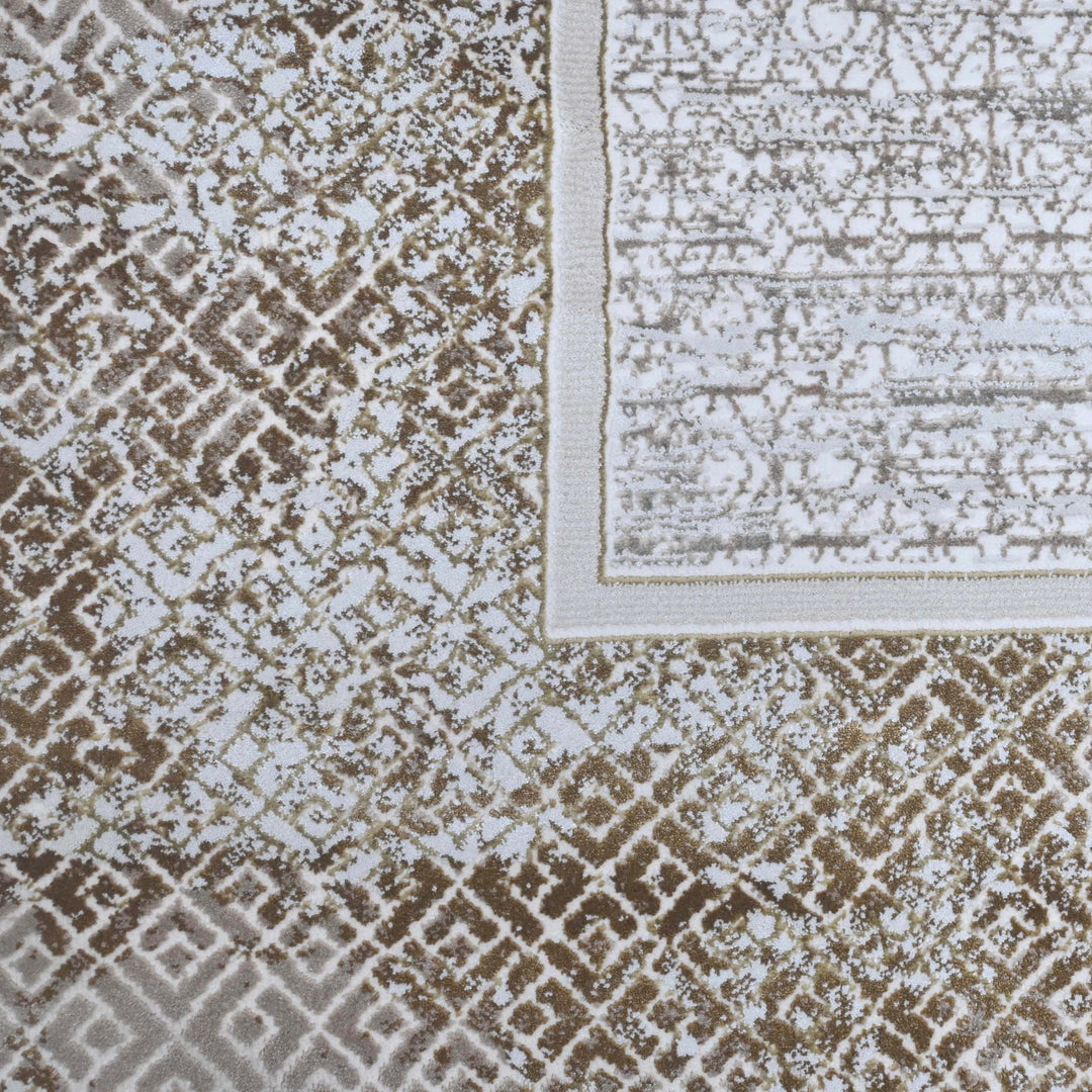 Silver Grey Turkish Rug 5X8 FT