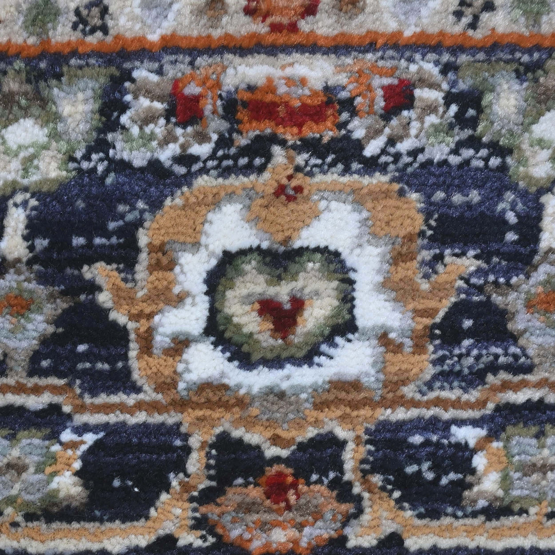Crimson Red Turkish Rug 5X8 FT
