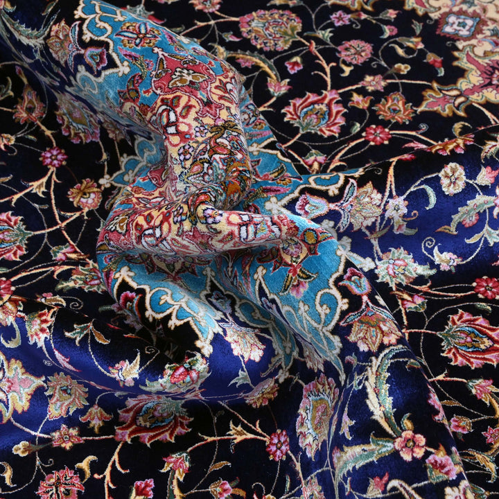 Supreme Fine Persian Silk Rug 5X8 Ft