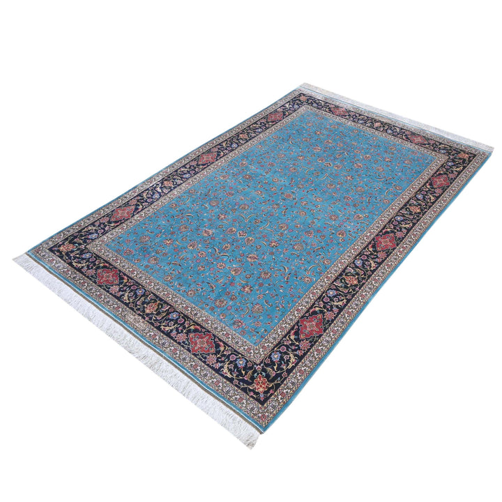 Supreme Fine Persian Silk Rug 5X8 Ft
