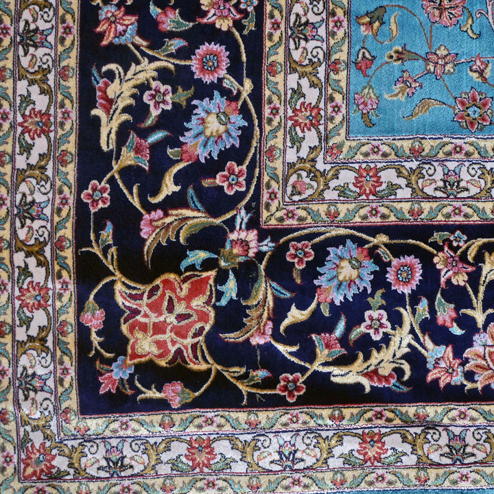 Supreme Fine Persian Silk Rug 5X8 Ft
