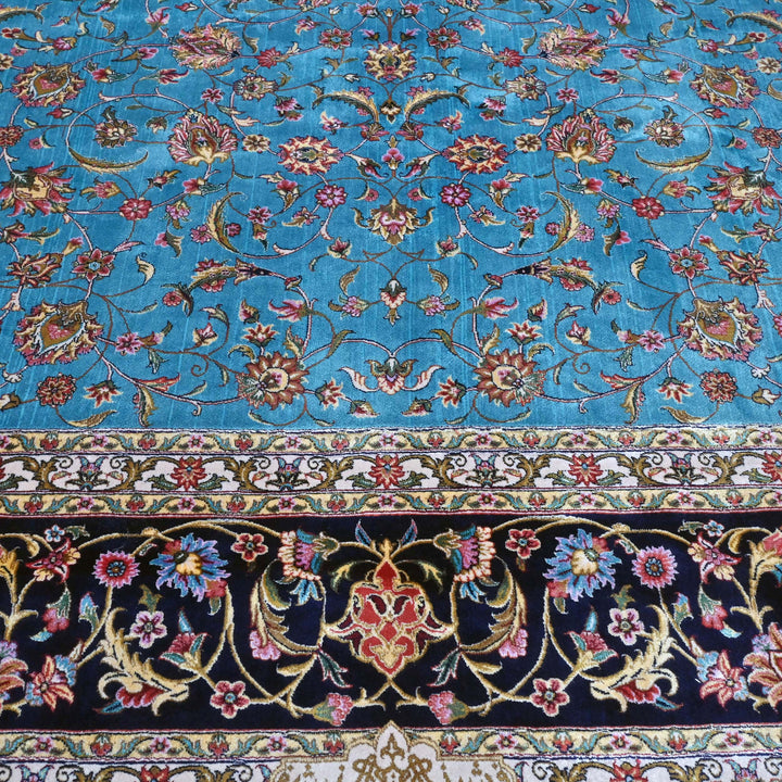 Supreme Fine Persian Silk Rug 5X8 Ft