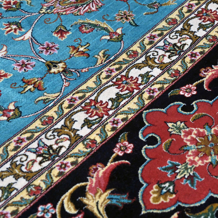 Supreme Fine Persian Silk Rug 5X8 Ft