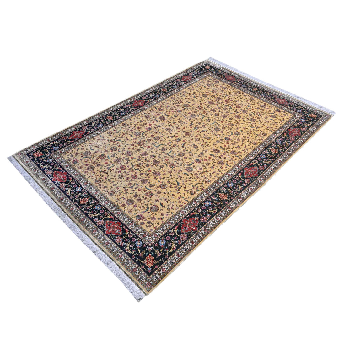 Supreme Fine Persian Silk Rug 5X8 Ft