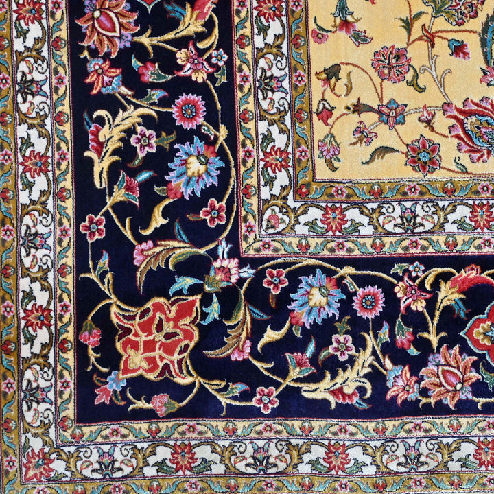 Supreme Fine Persian Silk Rug 5X8 Ft