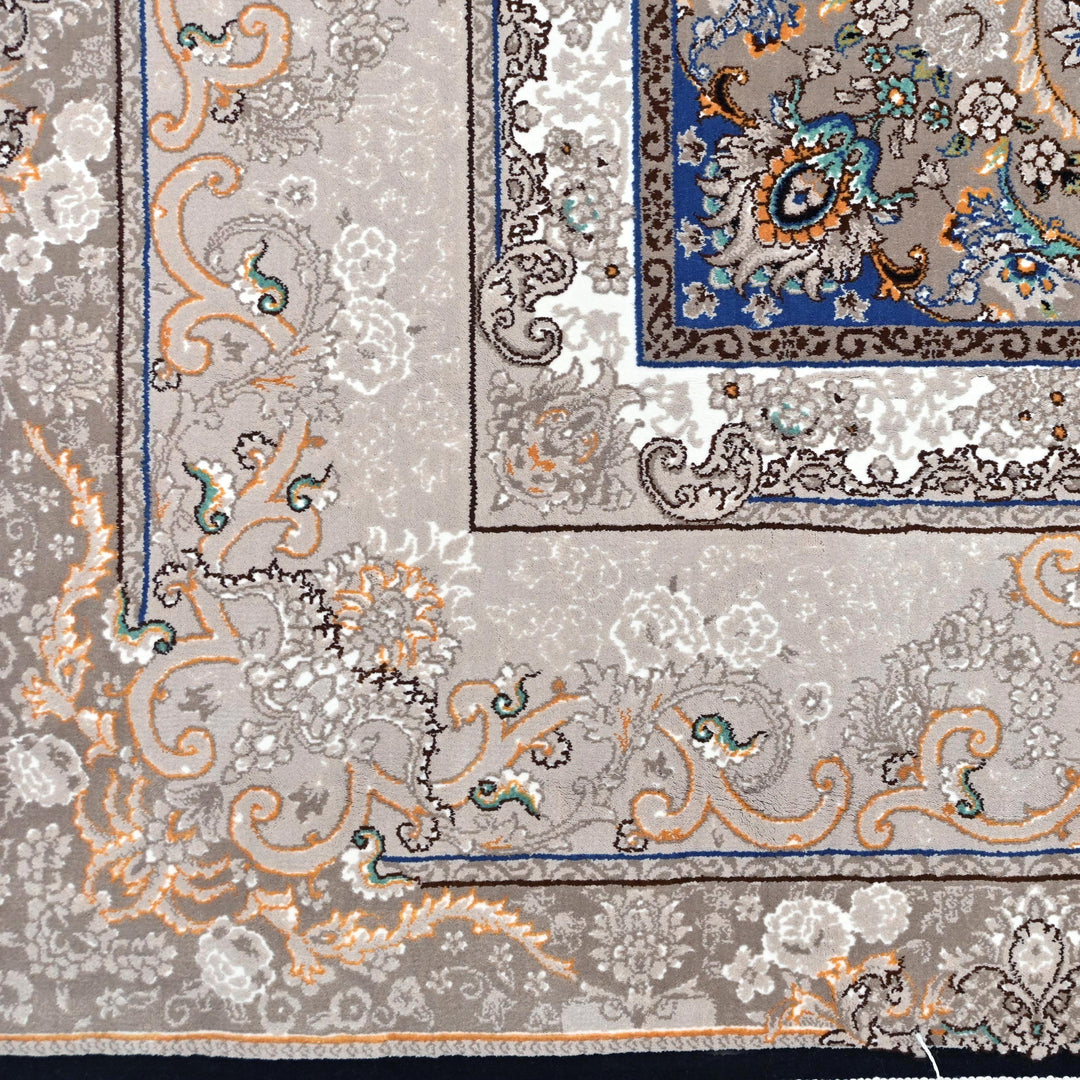 Navy Blue Persian Khas Rug  5X8 ft