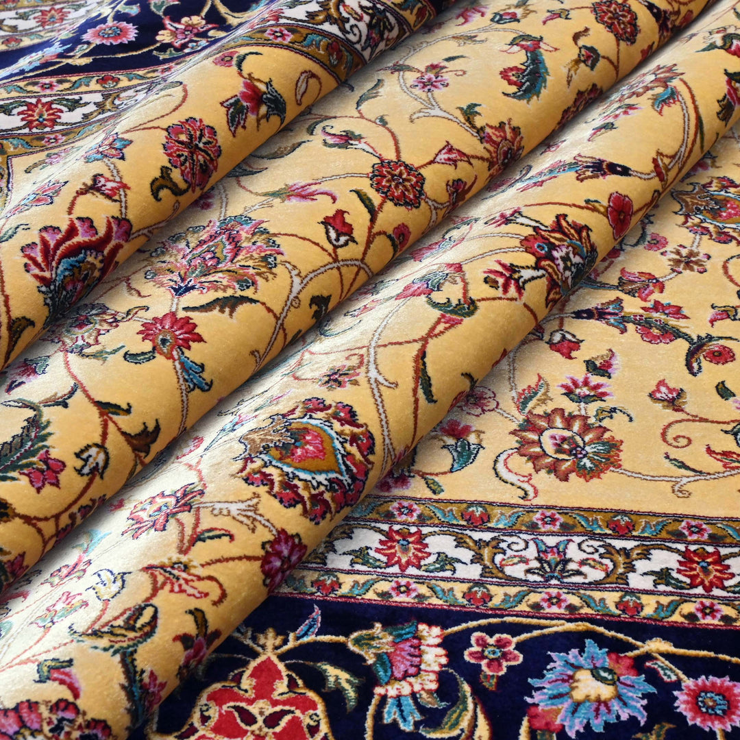 Supreme Fine Persian Silk Rug 5X8 Ft