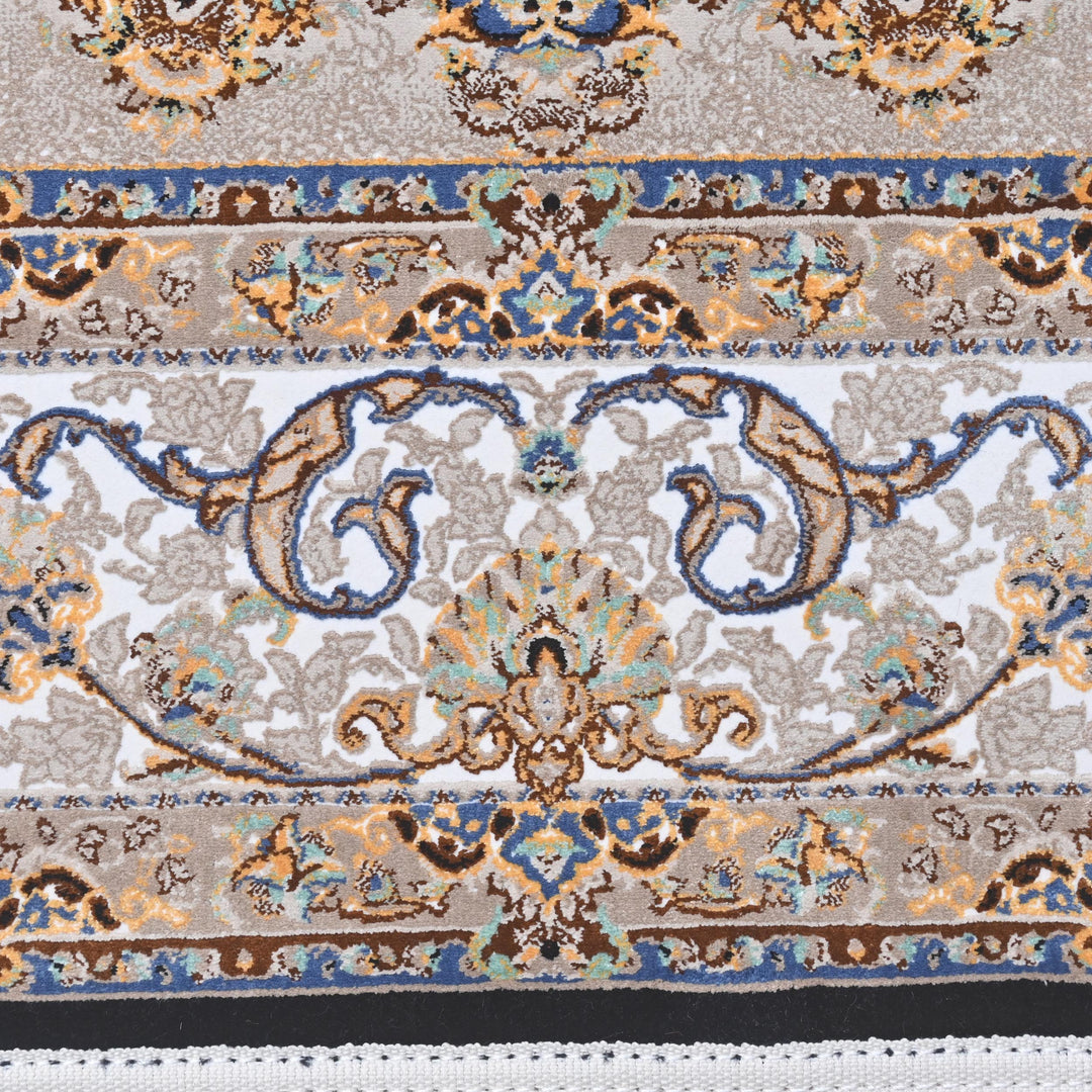 Charcoal Grey Persian Khas Rug  5X8 ft