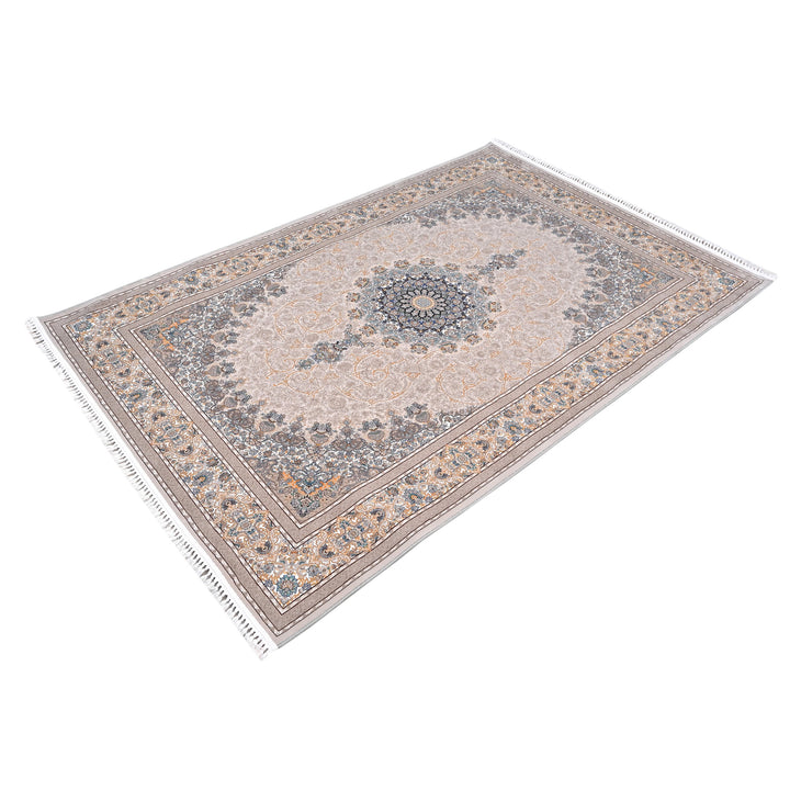 Blush Pink Persian Khas Rug  5X8 ft