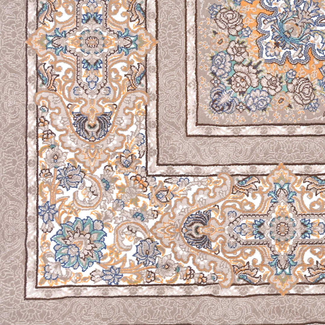 Blush Pink Persian Khas Rug  5X8 ft