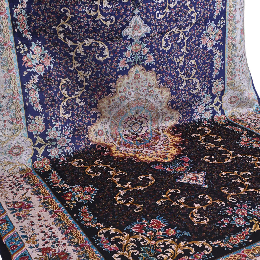 Supreme Fine Persian Silk Rug 7x10 Ft