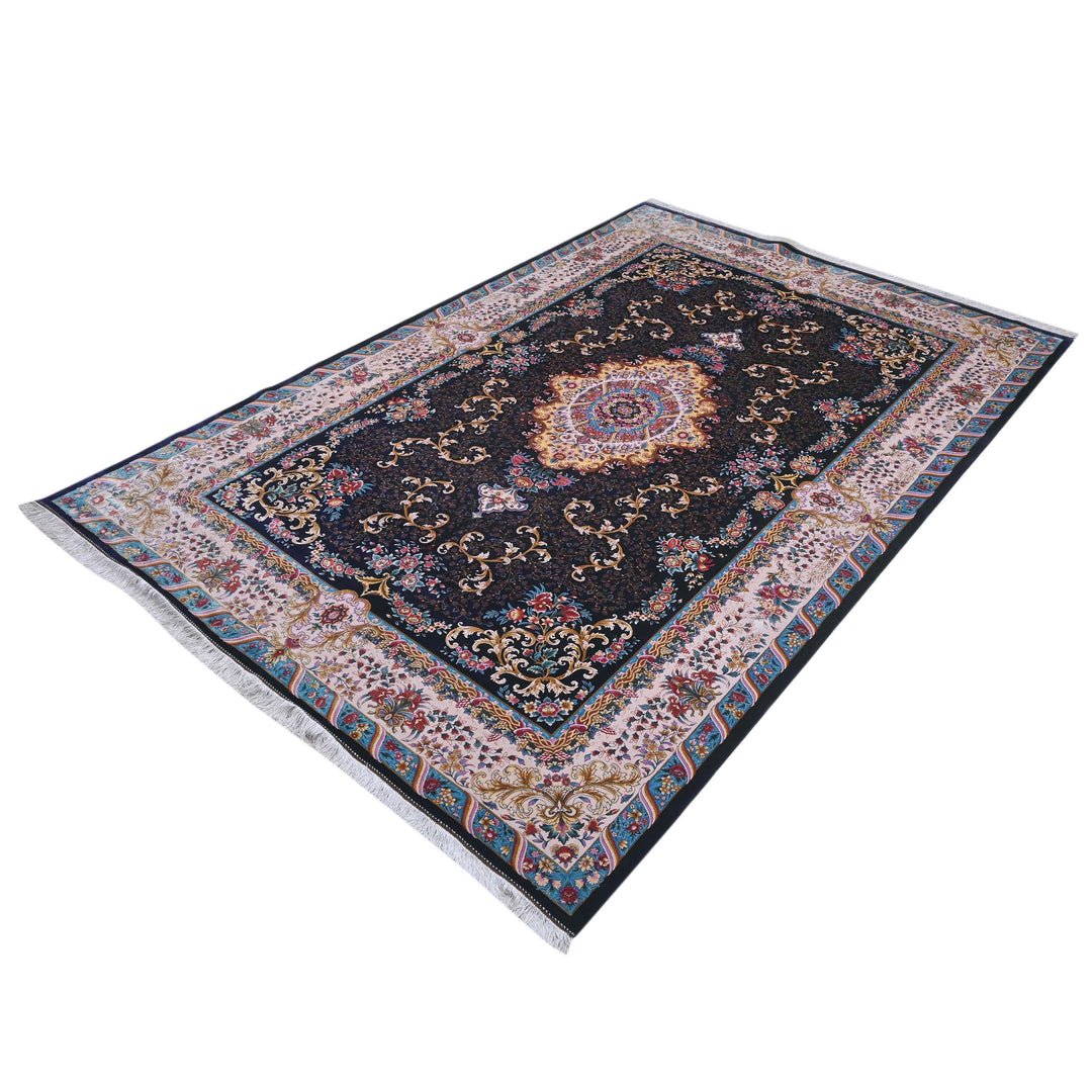 Supreme Fine Persian Silk Rug 7x10 Ft